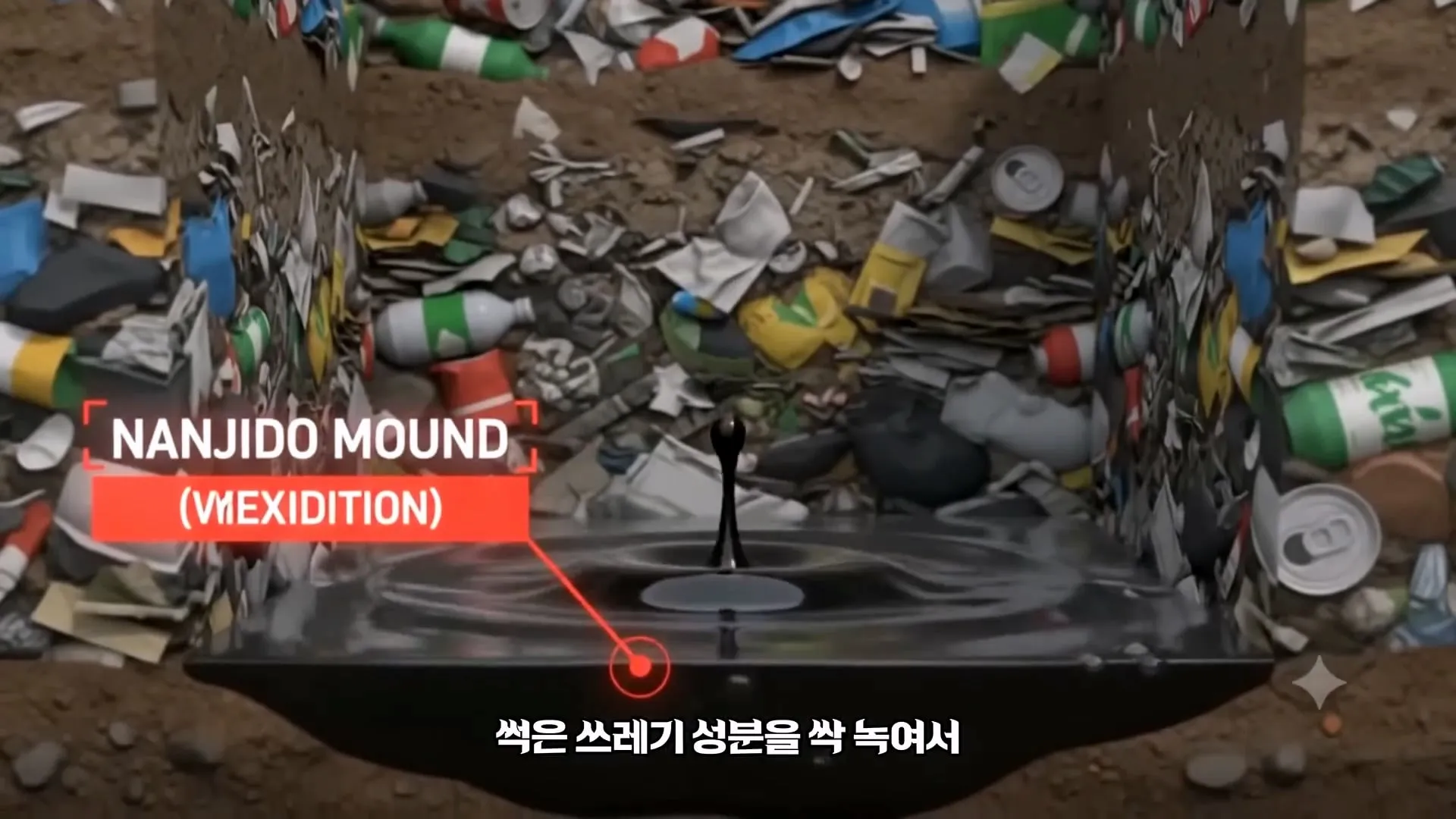 난지도의 아파트 30층 높이 쓰레기 산을 서울시가 처리한 방법