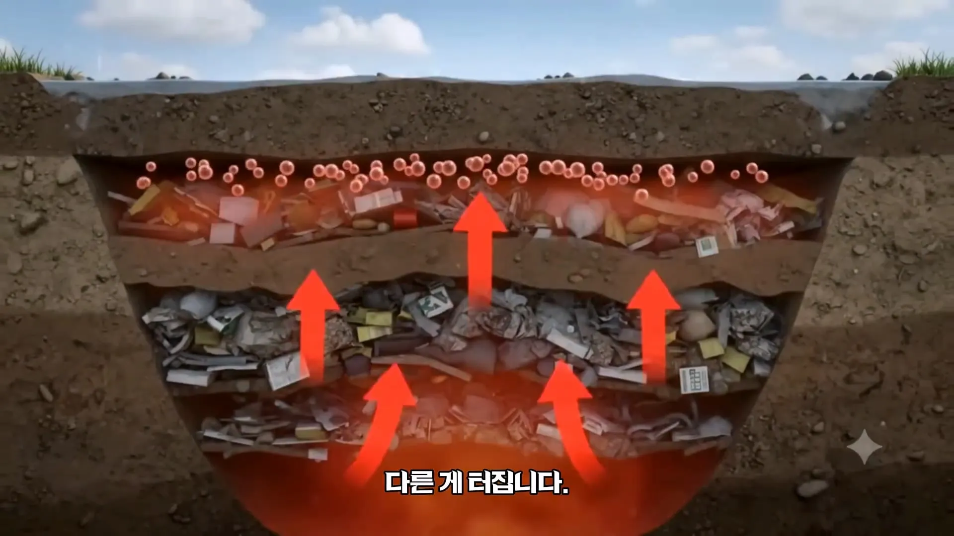난지도의 아파트 30층 높이 쓰레기 산을 서울시가 처리한 방법