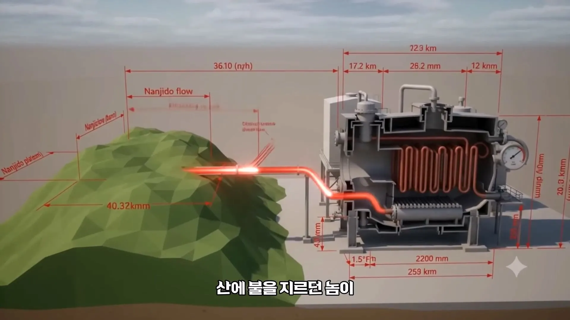 난지도의 아파트 30층 높이 쓰레기 산을 서울시가 처리한 방법