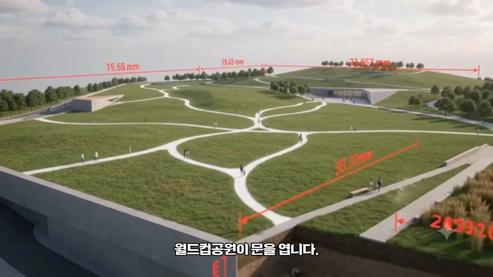 난지도의 아파트 30층 높이 쓰레기 산을 서울시가 처리한 방법