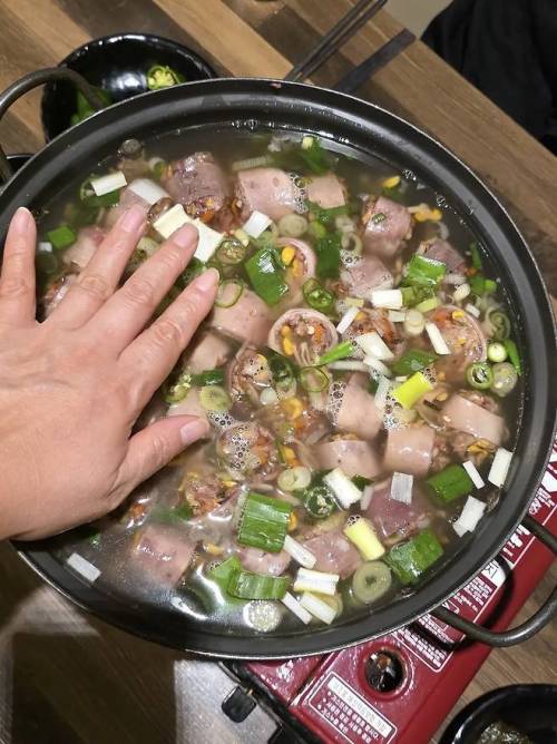 논란의 담양 순대국밥집의 1인분 포장