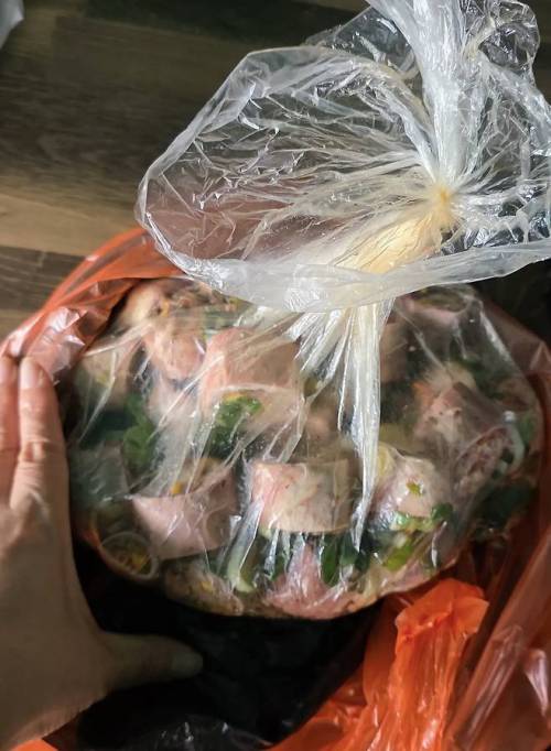 논란의 담양 순대국밥집의 1인분 포장