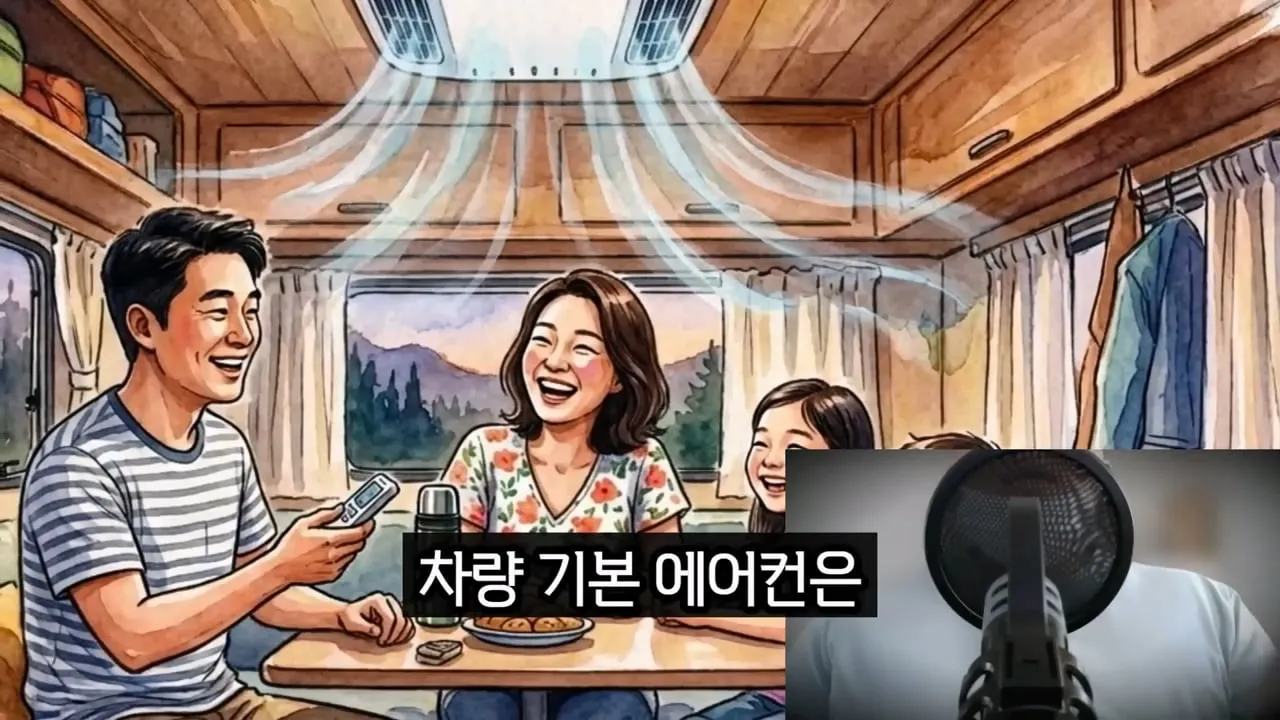 캠핑카 사면 한여름에 캠핑장등으로 여행하기 힘든 이유