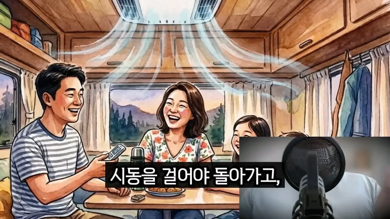 캠핑카 사면 한여름에 캠핑장등으로 여행하기 힘든 이유