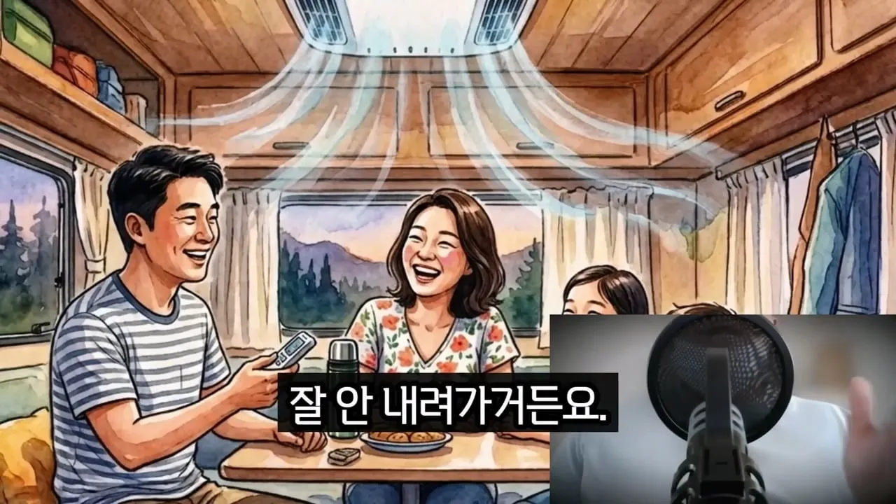 캠핑카 사면 한여름에 캠핑장등으로 여행하기 힘든 이유