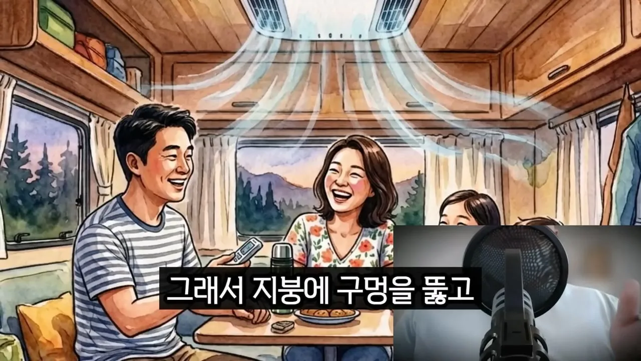 캠핑카 사면 한여름에 캠핑장등으로 여행하기 힘든 이유