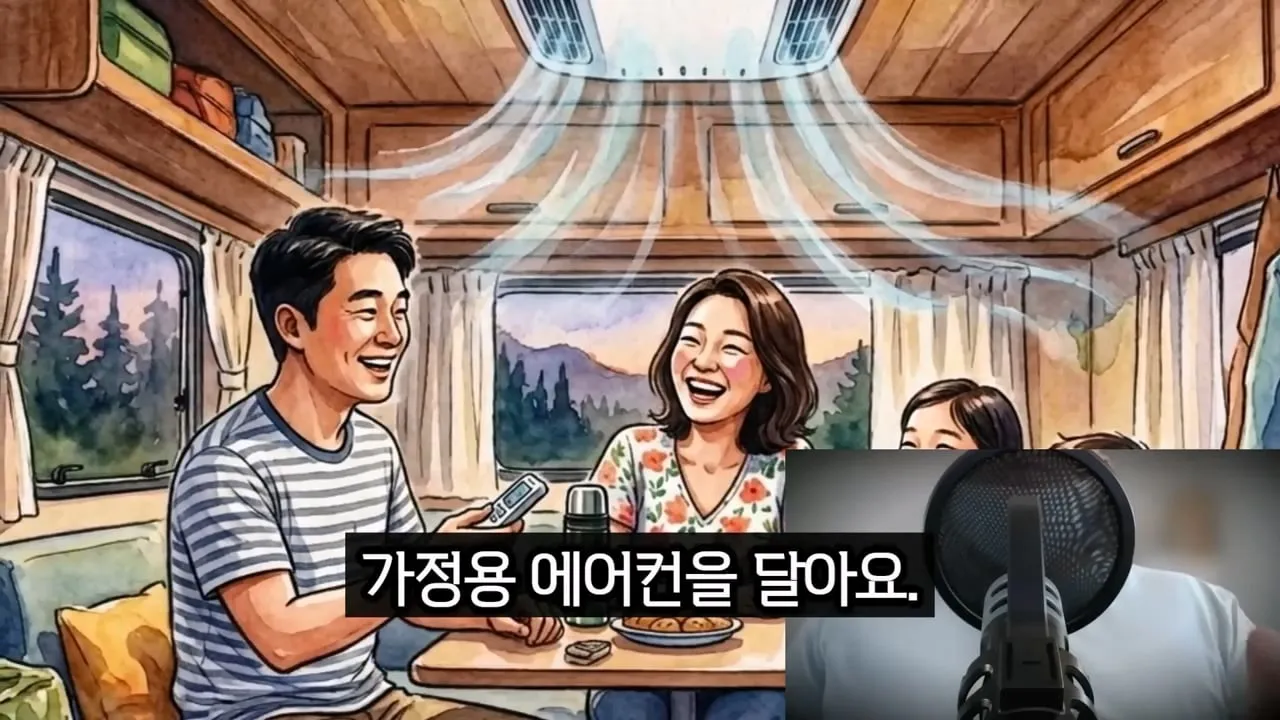캠핑카 사면 한여름에 캠핑장등으로 여행하기 힘든 이유