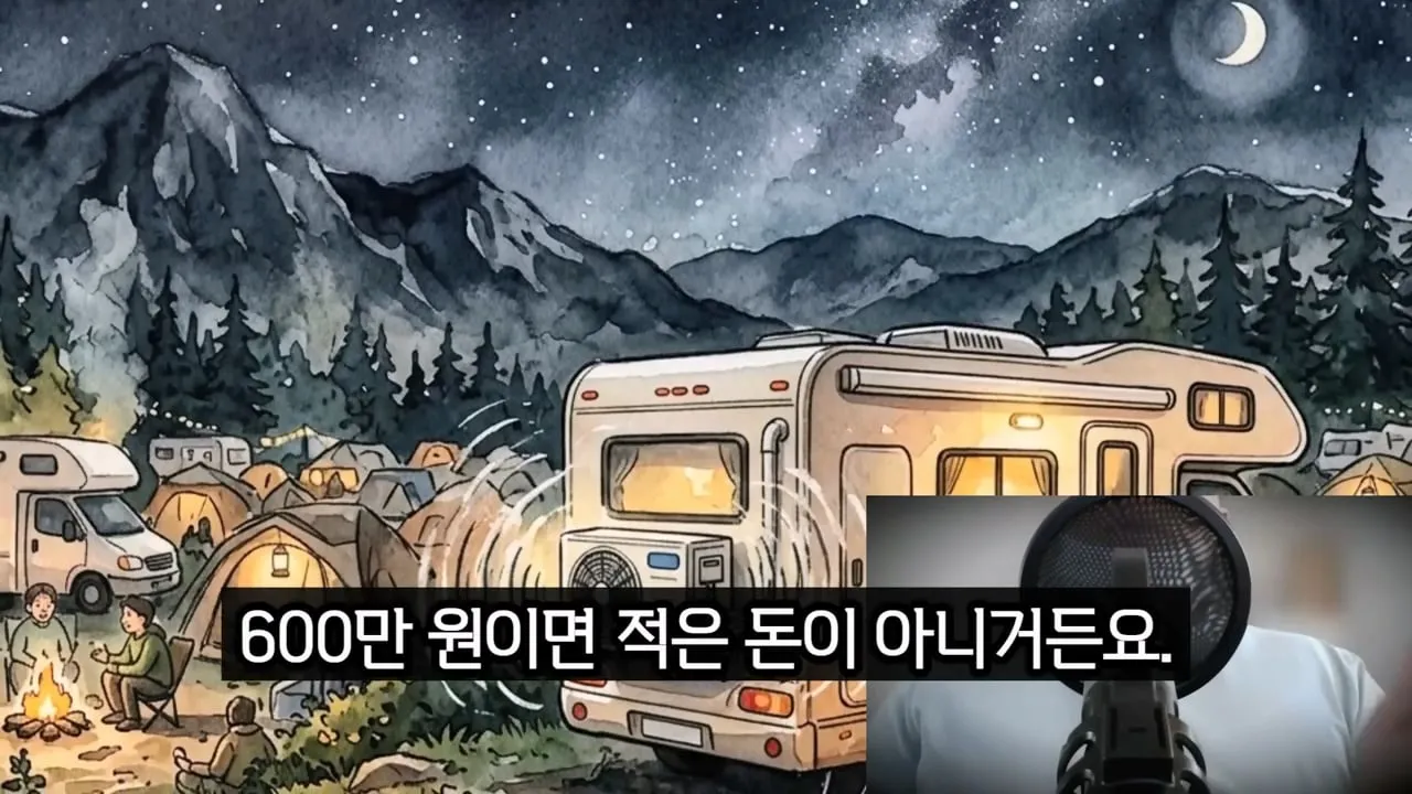 캠핑카 사면 한여름에 캠핑장등으로 여행하기 힘든 이유