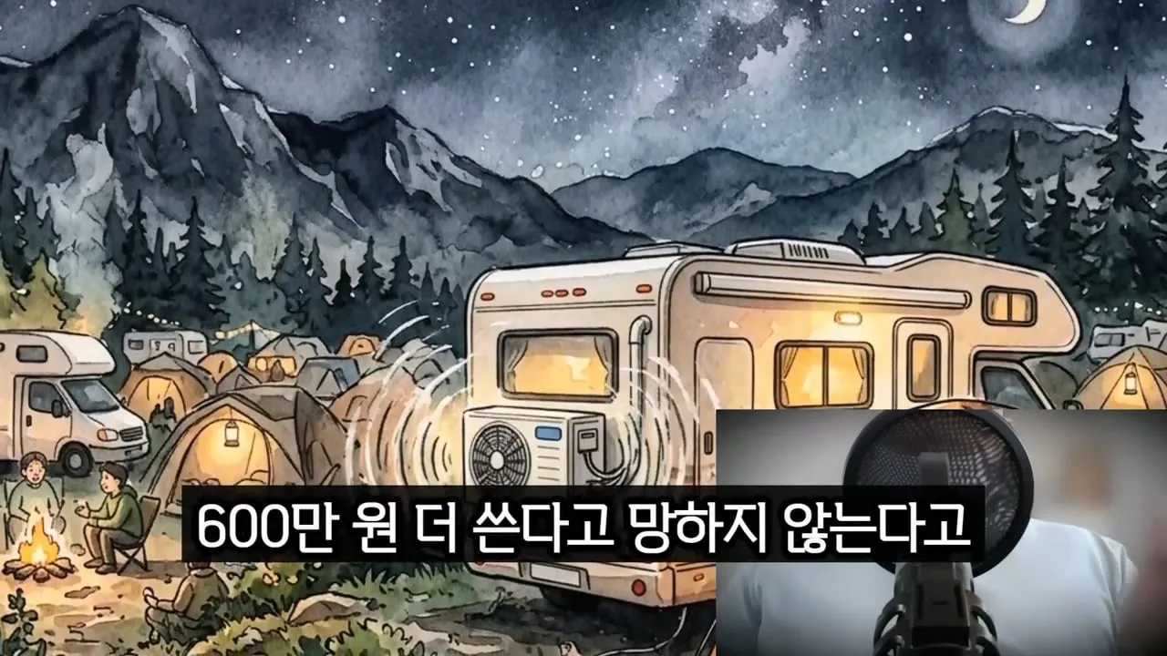 캠핑카 사면 한여름에 캠핑장등으로 여행하기 힘든 이유