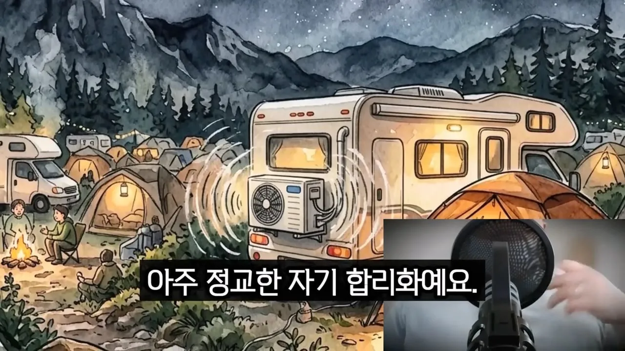 캠핑카 사면 한여름에 캠핑장등으로 여행하기 힘든 이유