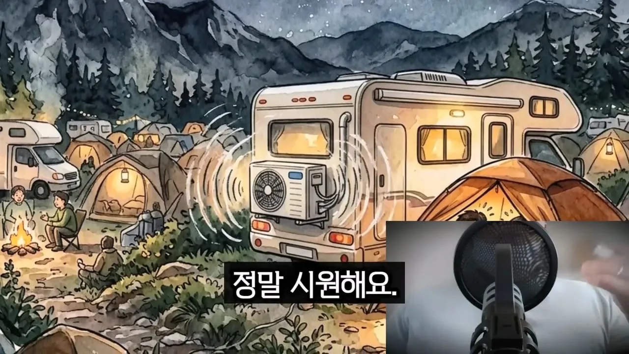 캠핑카 사면 한여름에 캠핑장등으로 여행하기 힘든 이유