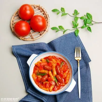 토마토 로 할수있는 맛도리 한식 모음.JPG