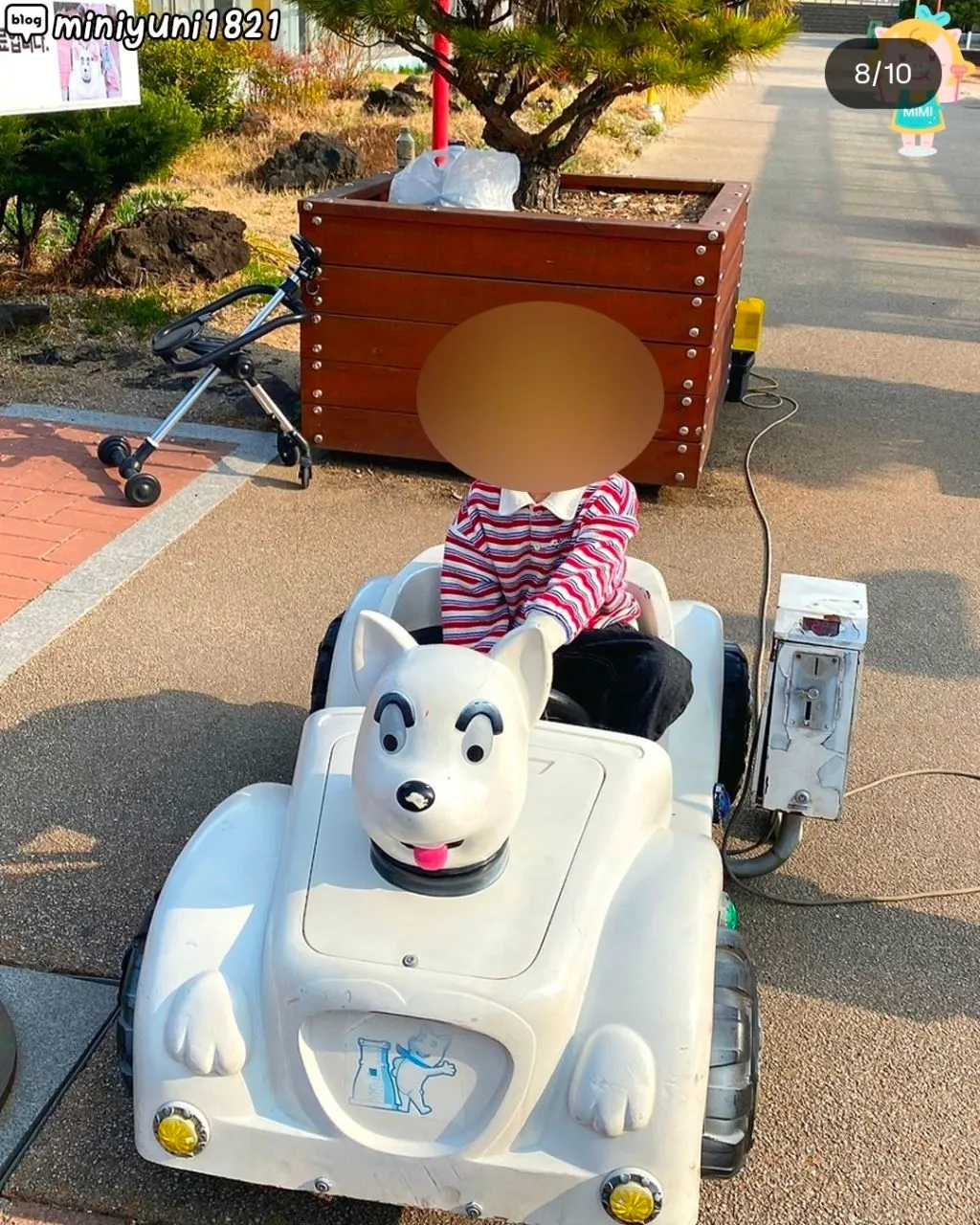 경주 동궁원에 있다는 이색 수레