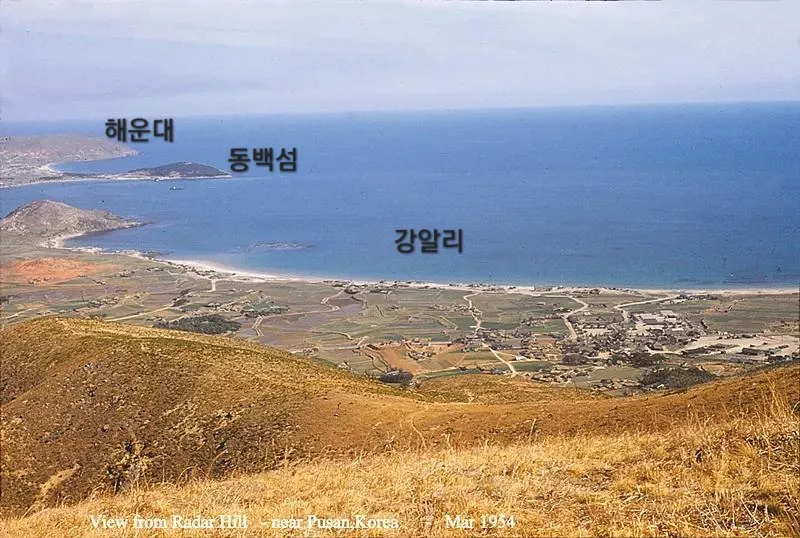 70년전 미군이 찍은 부산의 현재 모습