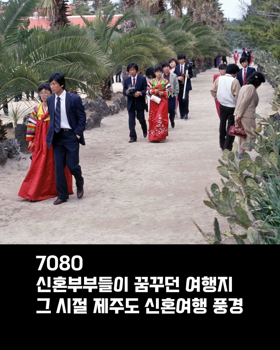70 80 년대 시절 제주도 신혼여행 풍경.jpg