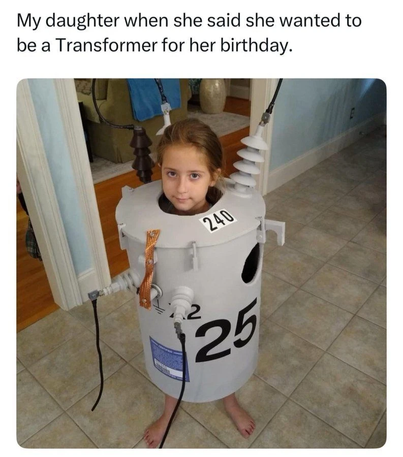생일날 트랜스포머가 되고 싶어한 딸래미