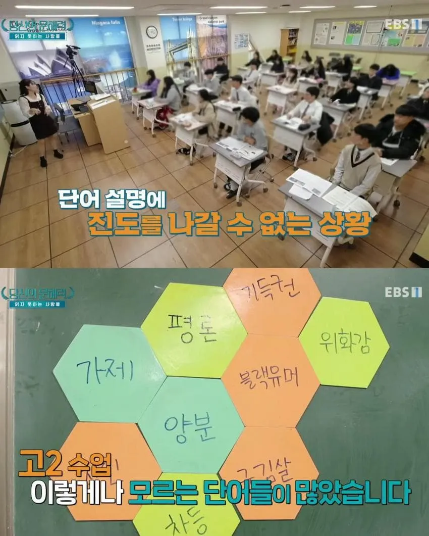 요즘 심각하다는 사람들 문해력 수준