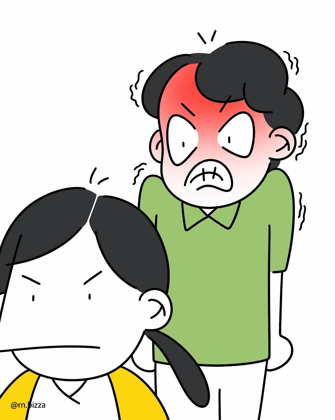 그냥 참지 그랬어.Manhwa