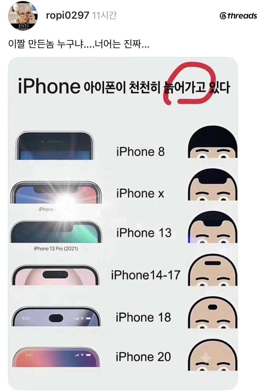 아이폰이 천천히 늙어가고 있다.jpg