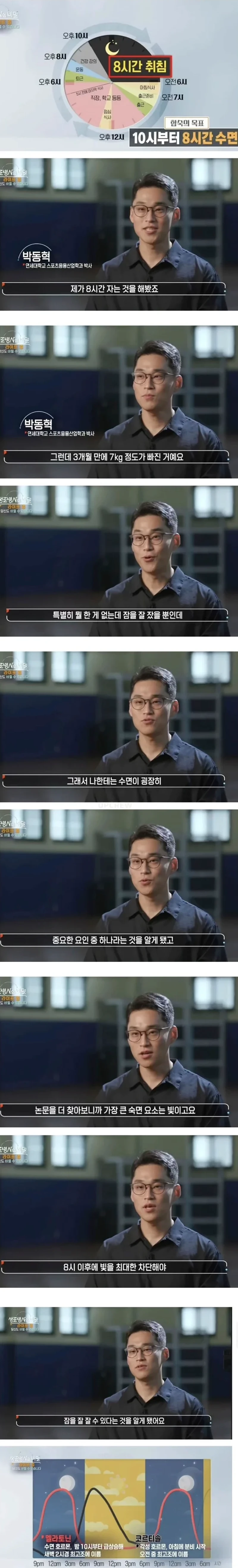 하루 8시간씩 잤더니 7kg 빠진 남자.jpg
