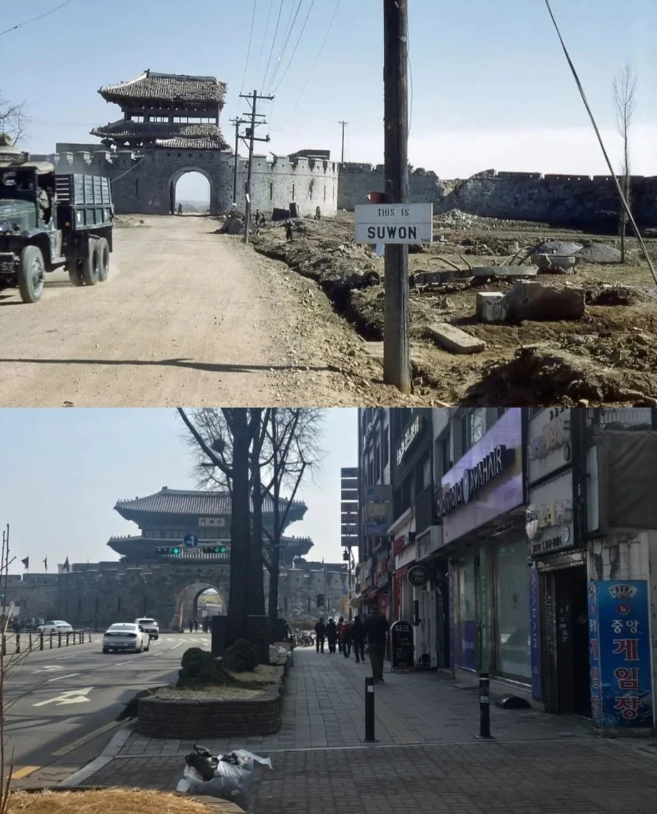 6.25 전쟁 당시 과거와 현재 장소 비교 사진.jpg