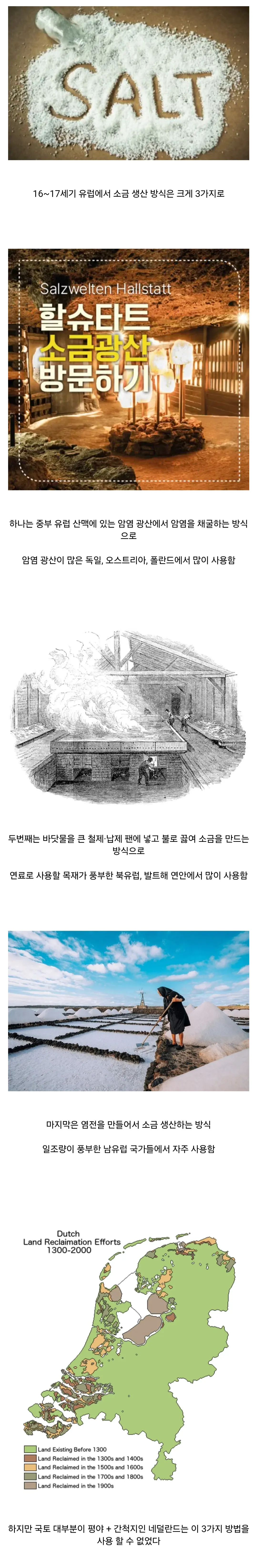 소금 한줌 안나오는 나라가 소금 수출국이 된 이유