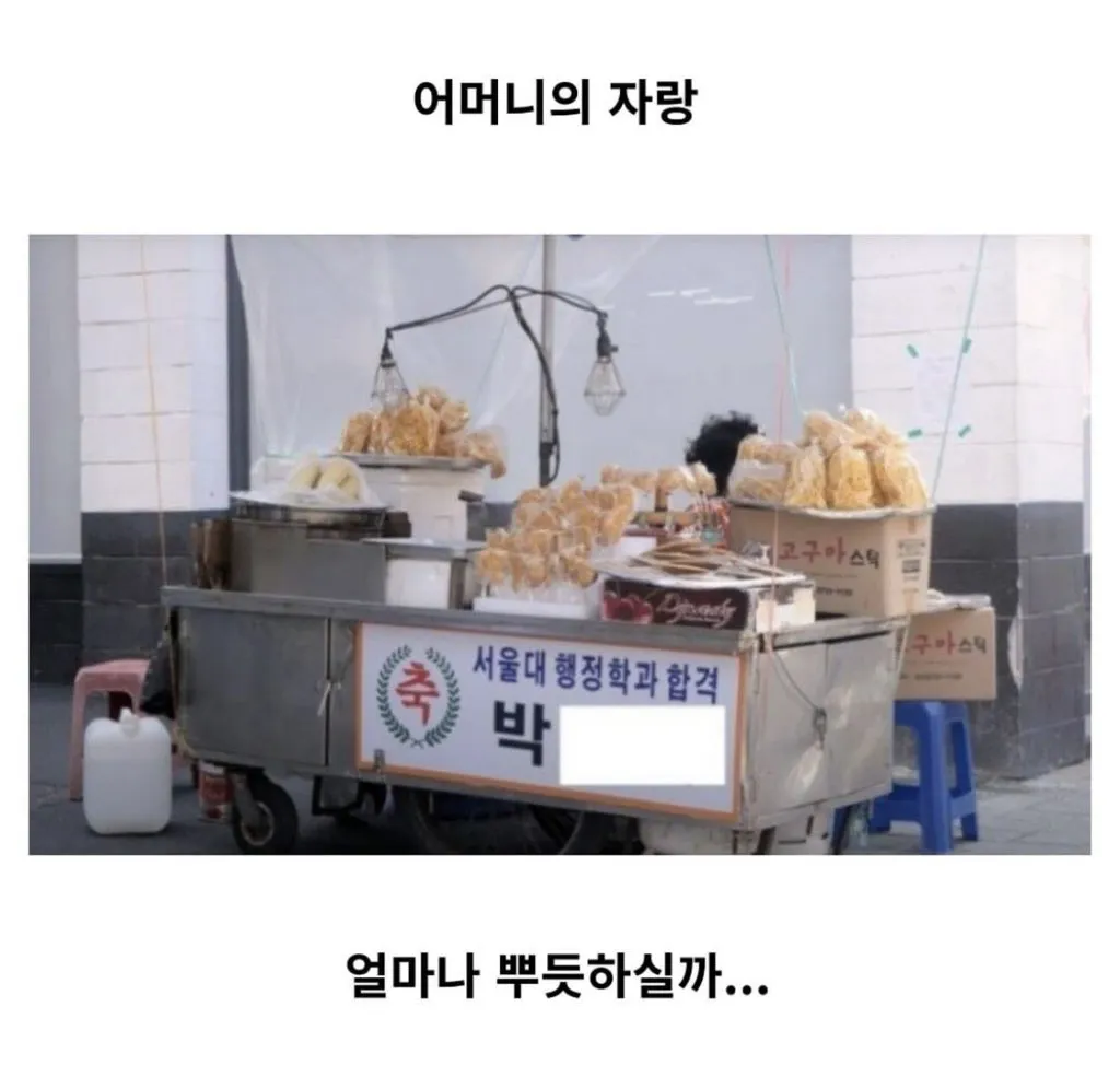 어머니의 자랑
