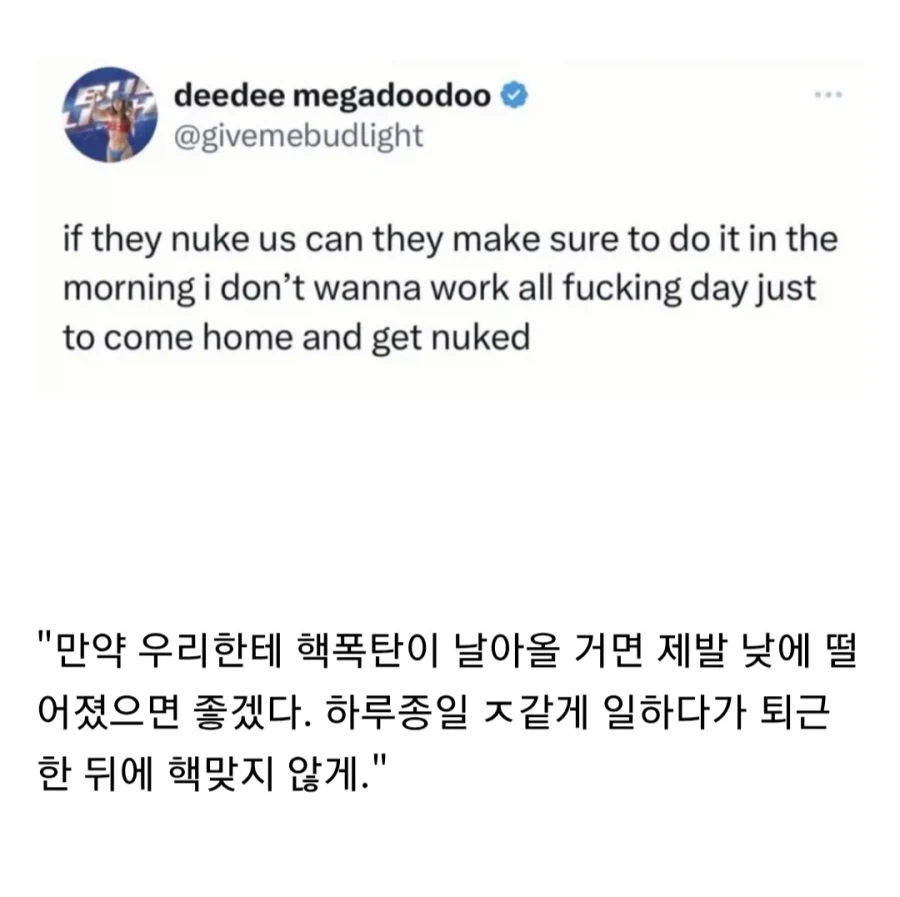 레벨존 인기 게시물 - 핵폭발이 낮에 일어나야 하는 이유