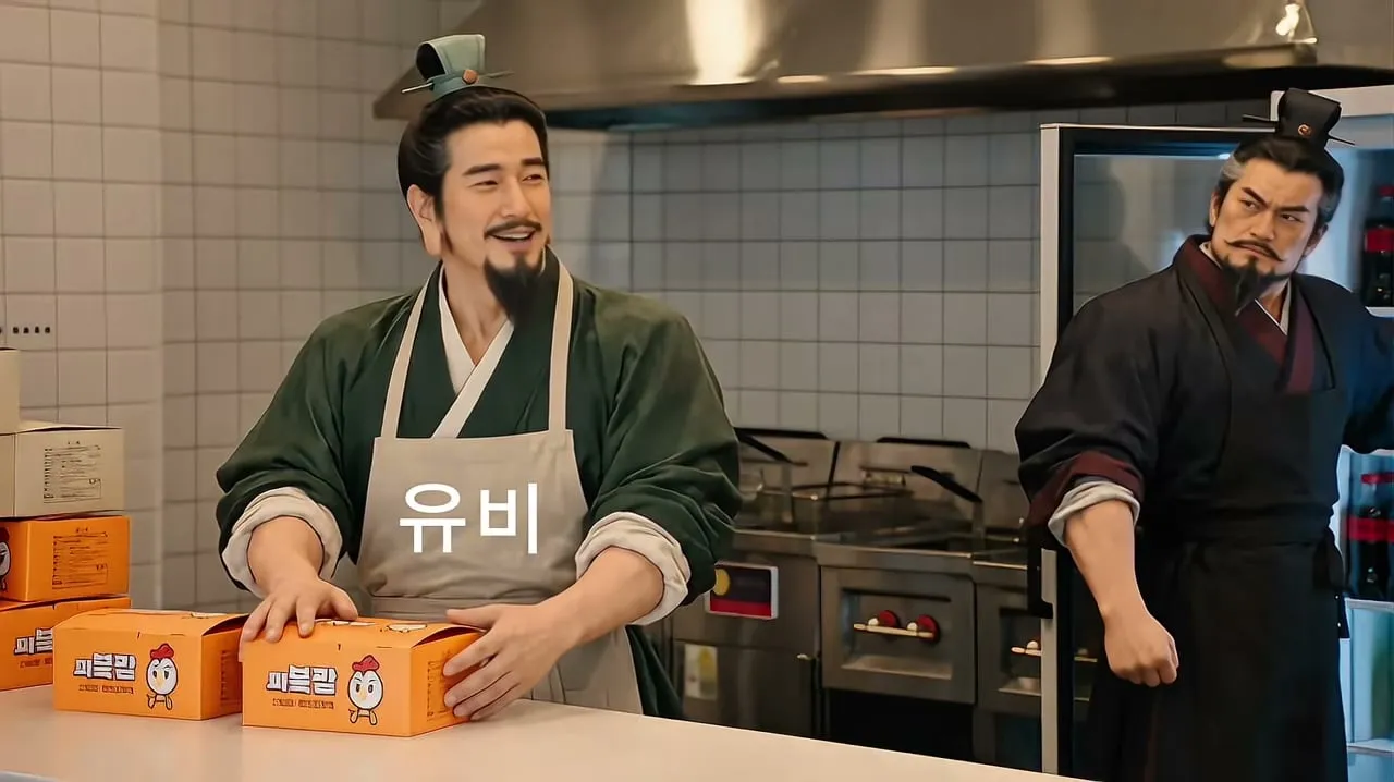 조조, 유비, 손권이 치킨집을 차리면.....jpg