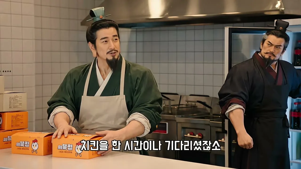 조조, 유비, 손권이 치킨집을 차리면.....jpg