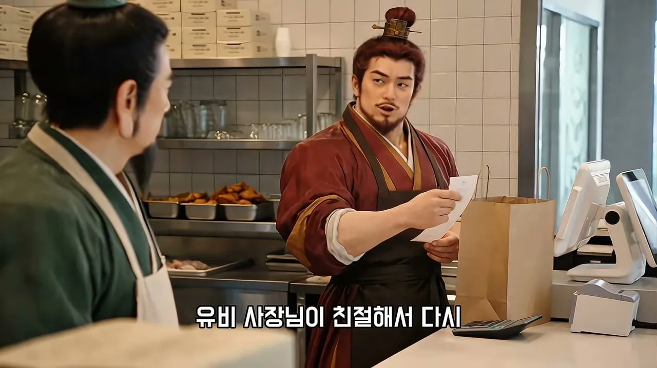 조조, 유비, 손권이 치킨집을 차리면.....jpg