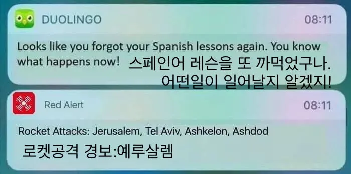 스페인어 레슨에 안가면 생기는 일.jpg