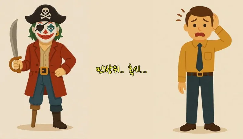 다리를 절단했는데 민방위 통지서가 날아왔다