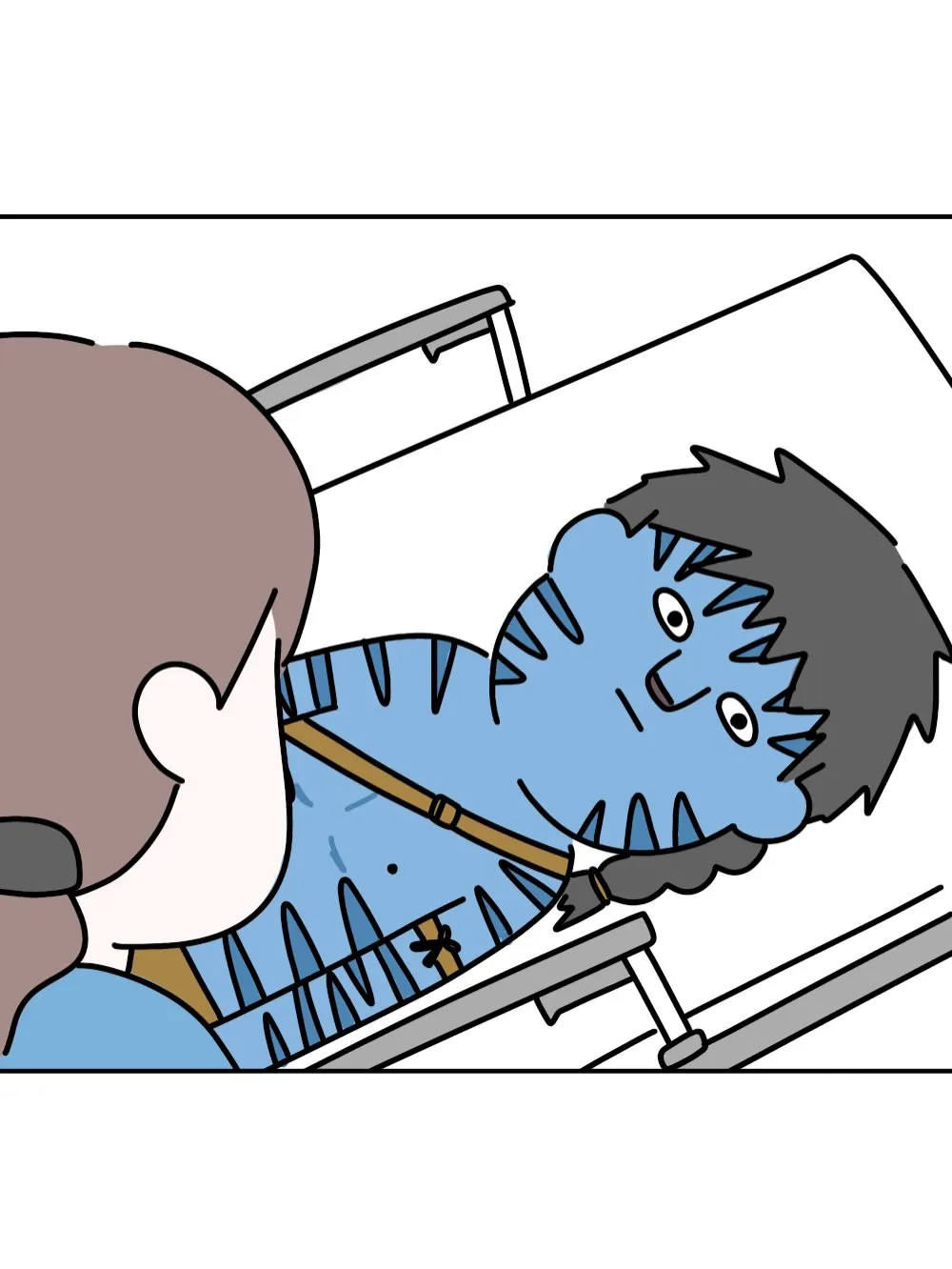 응급실에 온 나비족.Manhwa
