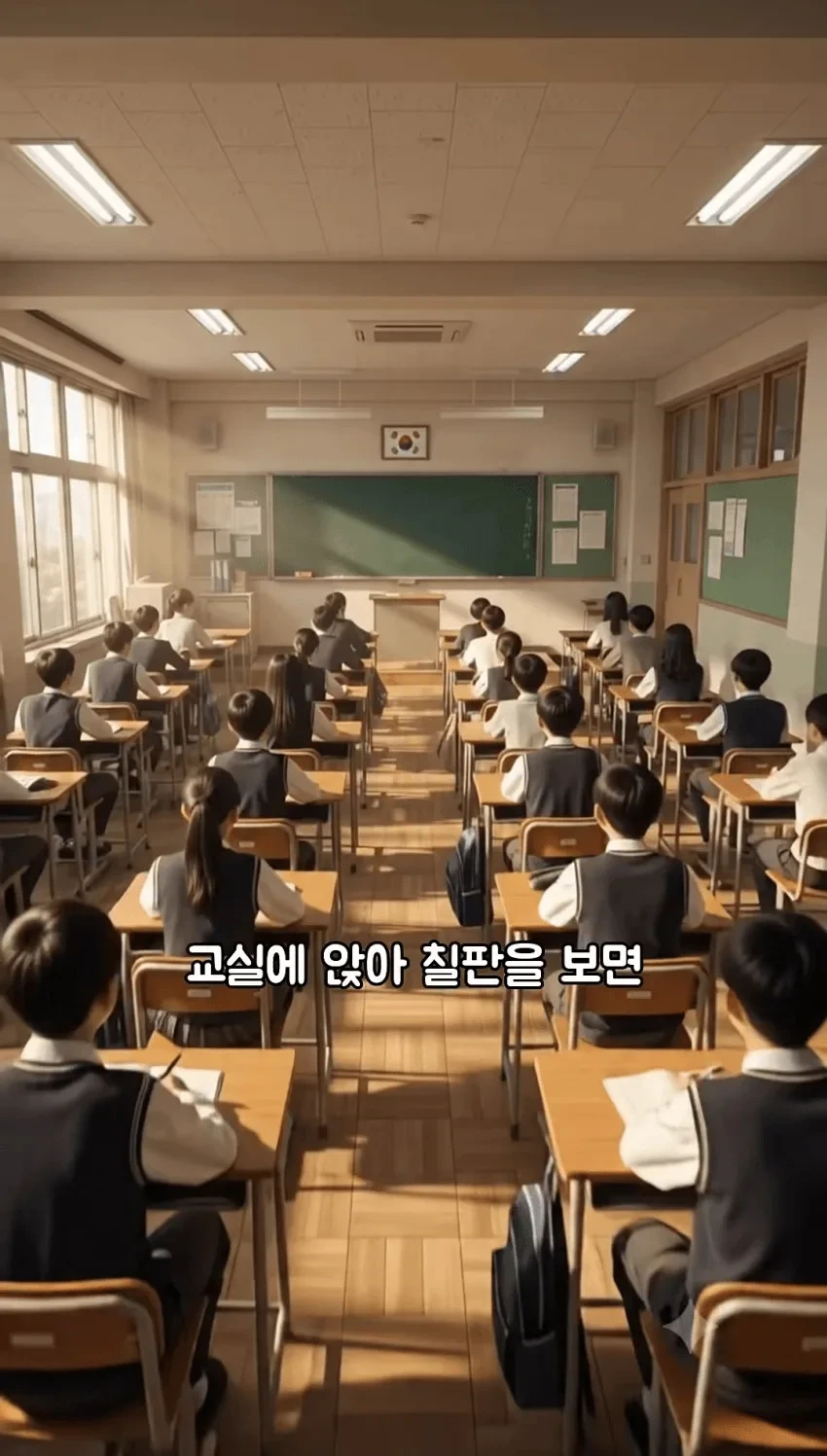 학교 교실의 창문이 거의 왼쪽에 있는 이유