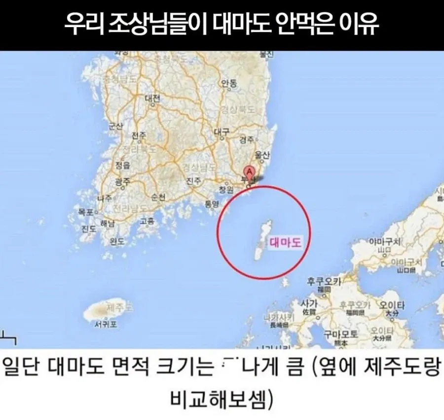 조상님들이 대마도 안먹은 이유.jpg