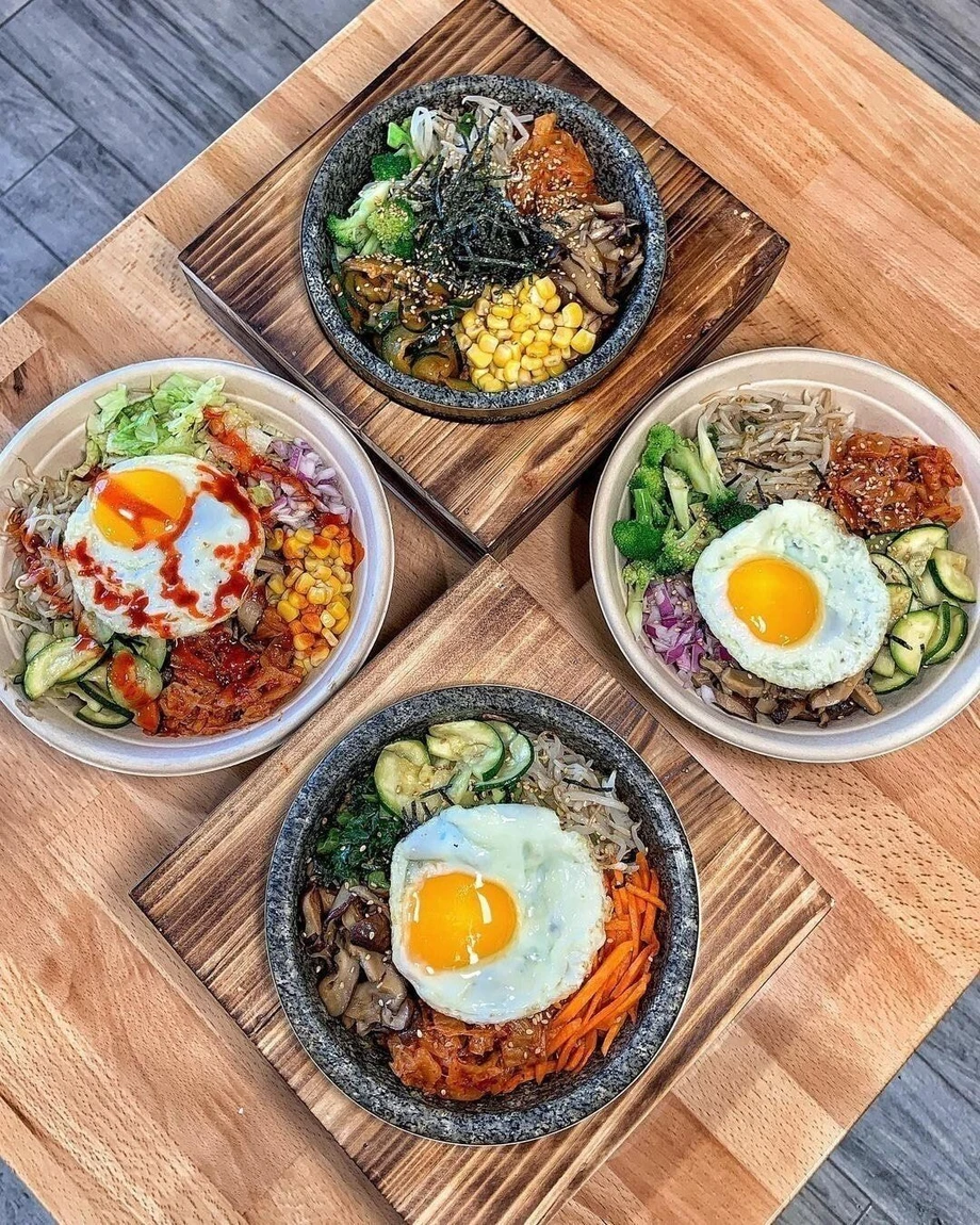 미국에 있다는 돌솥비빔밥 뷔페.